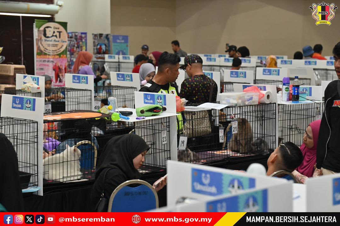 PERTANDINGAN & PERTUNJUKAN KUCING SEMPENA ULANG TAHUN KE-5 MAJLIS BANDARAYA SEREMBAN 2025