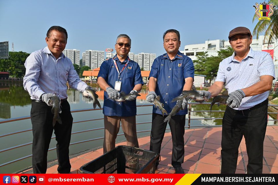 PELEPASAN IKAN SEMPENA CABARAN NGAIL NISMILAN TAMAN TASIK SEREMBAN 2025