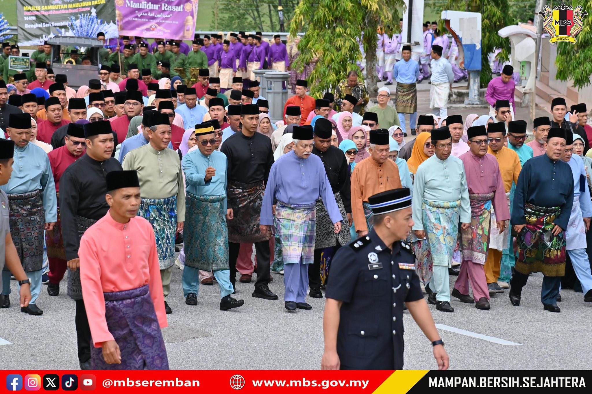 PERARAKAN SAMBUTAN MAULIDUR RASUL PERINGKAT NEGERI SEMBILAN 1447H/2025M