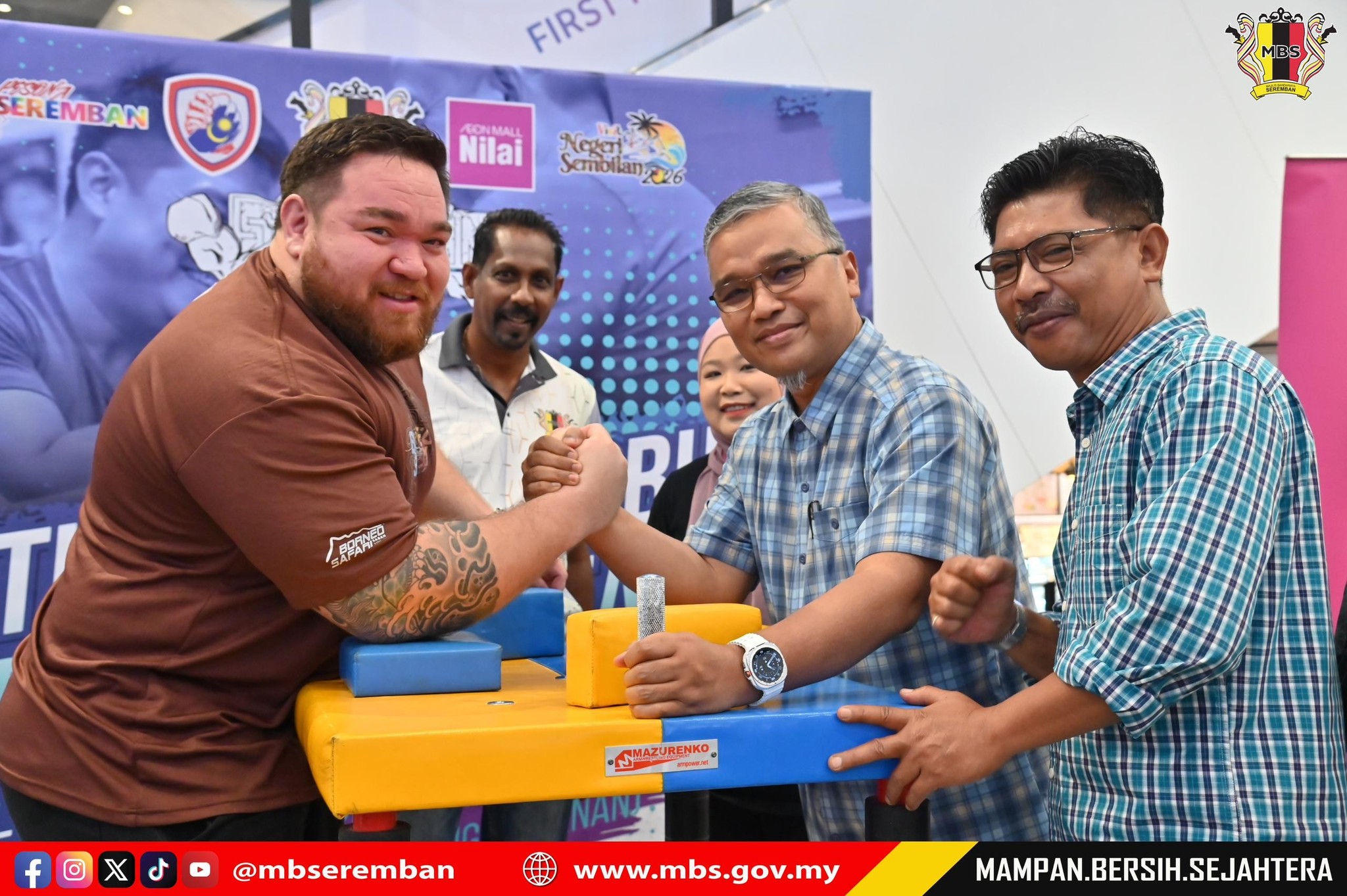 PERTANDINGAN GUSTI LENGAN TERBUKA JEMPUTAN ASEAN MAJLIS BANDARAYA SEREMBAN 2025