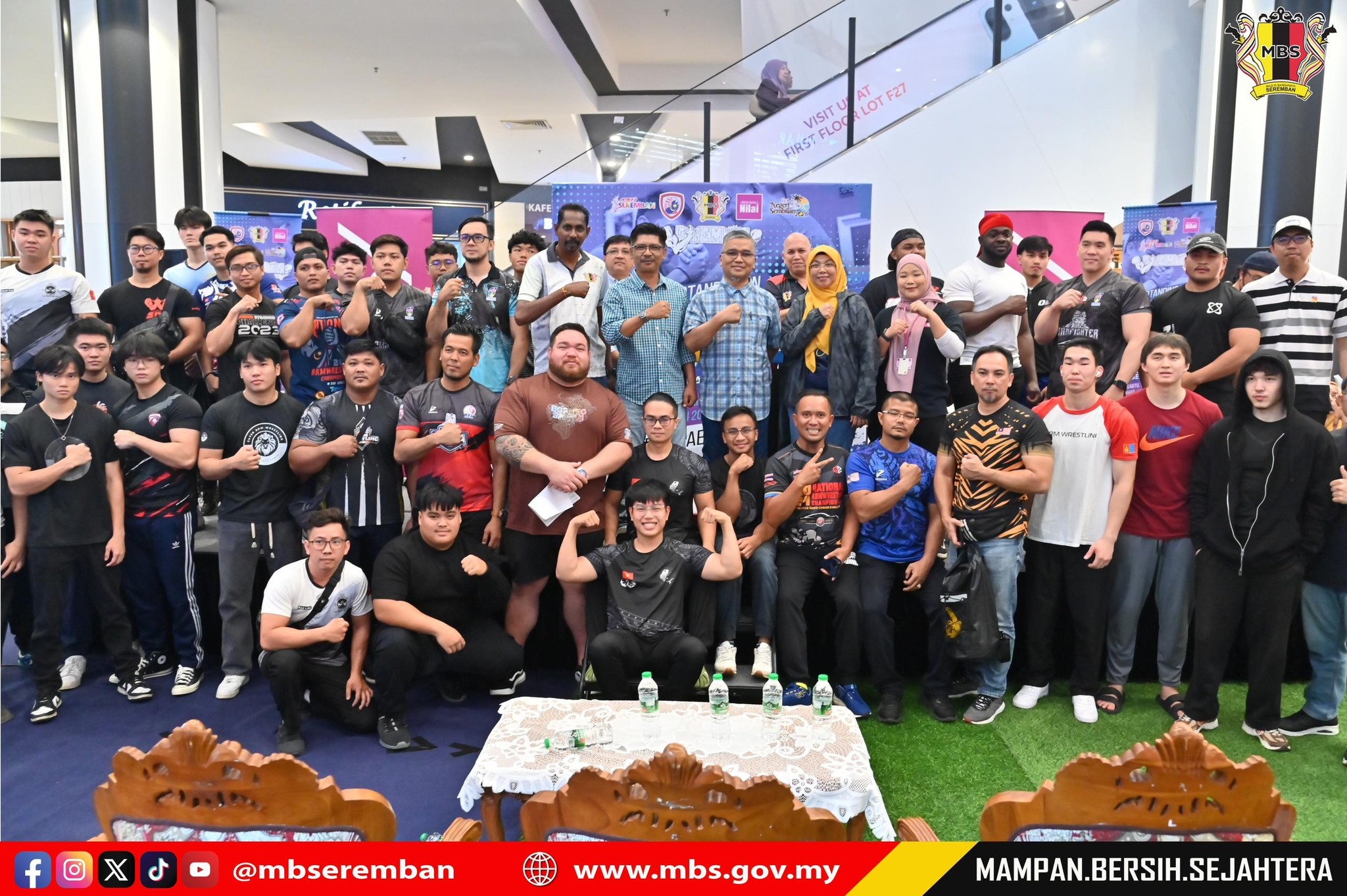 PERTANDINGAN GUSTI LENGAN TERBUKA JEMPUTAN ASEAN MAJLIS BANDARAYA SEREMBAN 2025