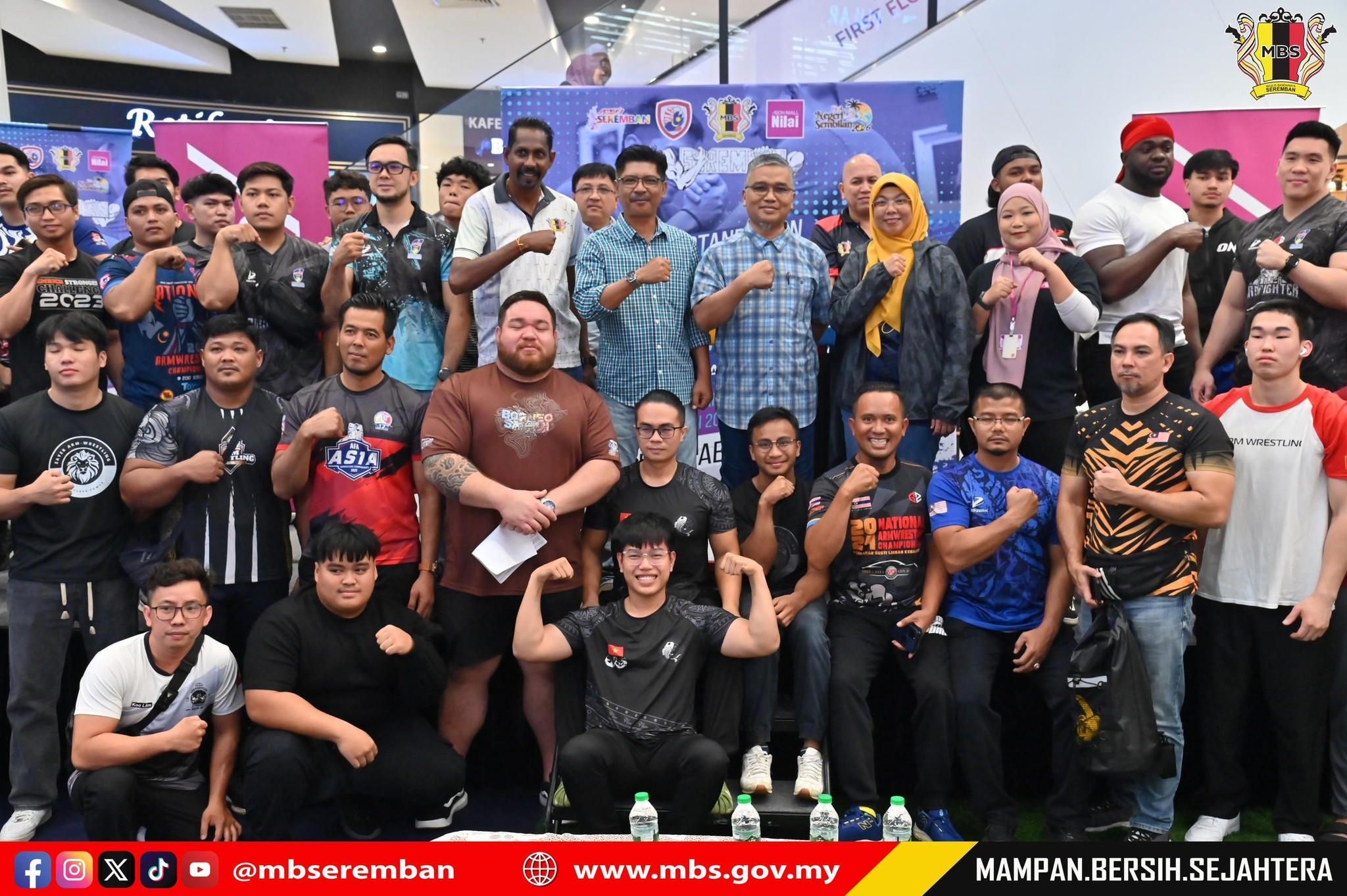 PERTANDINGAN GUSTI LENGAN TERBUKA JEMPUTAN ASEAN MAJLIS BANDARAYA SEREMBAN 2025