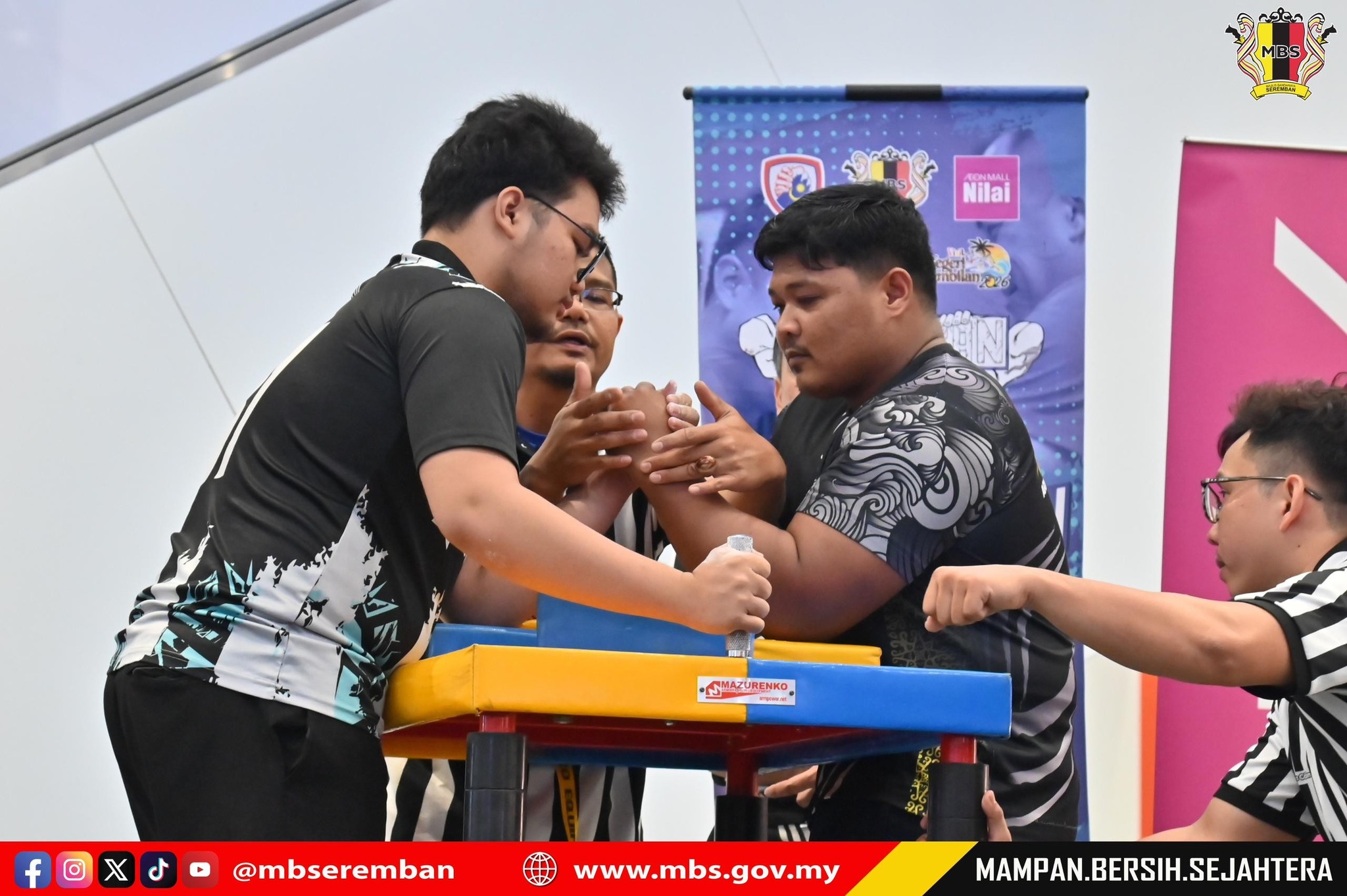 PERTANDINGAN GUSTI LENGAN TERBUKA JEMPUTAN ASEAN MAJLIS BANDARAYA SEREMBAN 2025