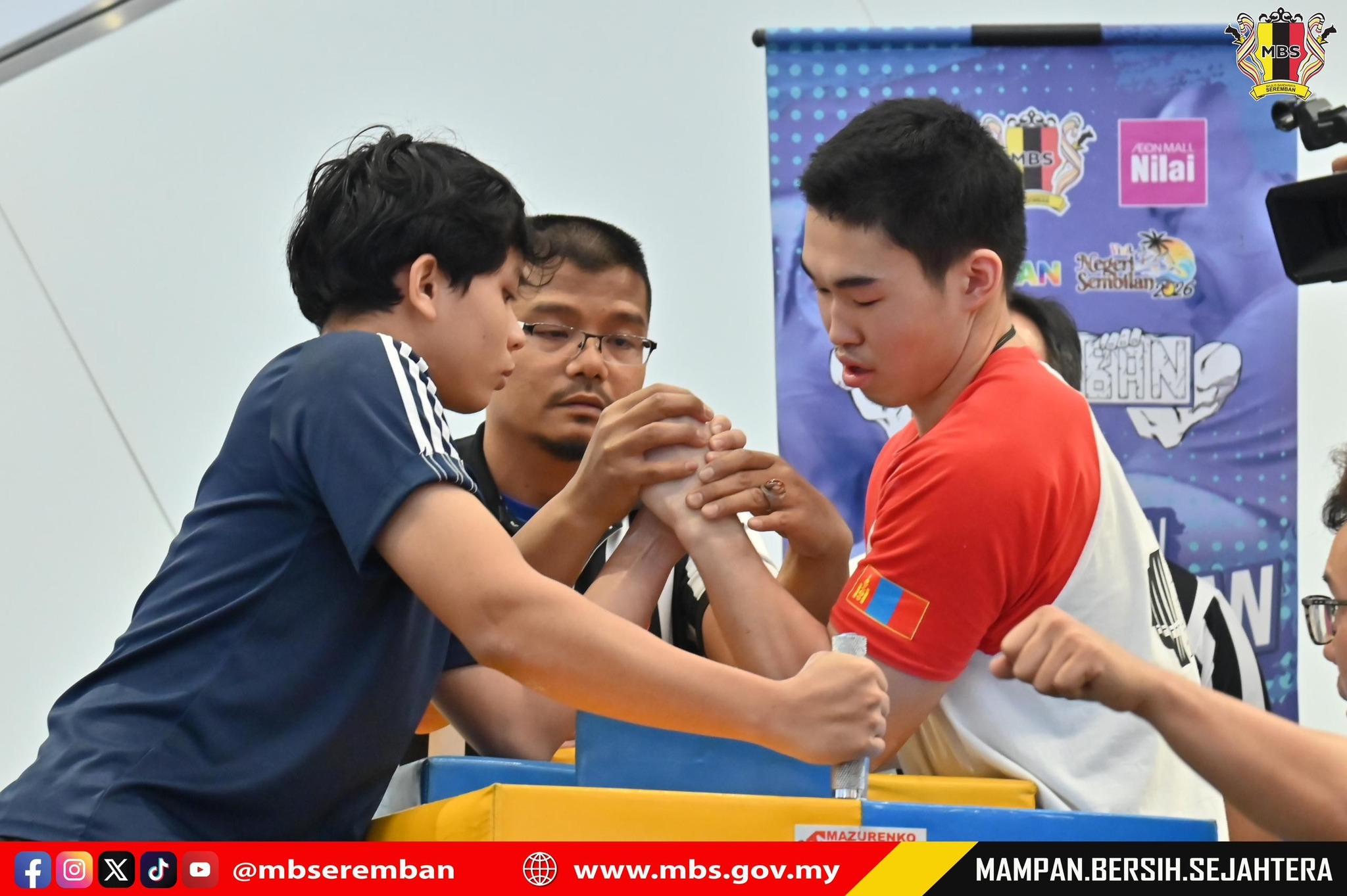 PERTANDINGAN GUSTI LENGAN TERBUKA JEMPUTAN ASEAN MAJLIS BANDARAYA SEREMBAN 2025