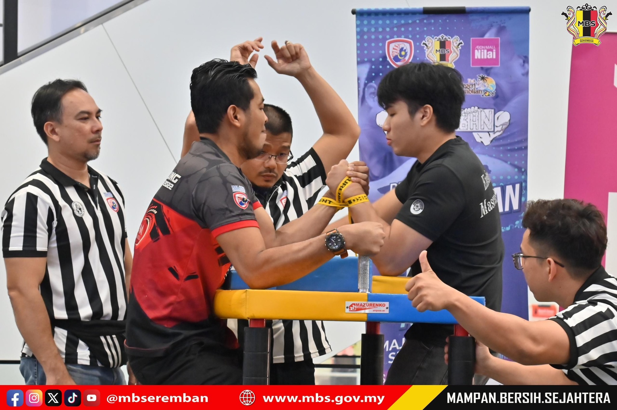 PERTANDINGAN GUSTI LENGAN TERBUKA JEMPUTAN ASEAN MAJLIS BANDARAYA SEREMBAN 2025