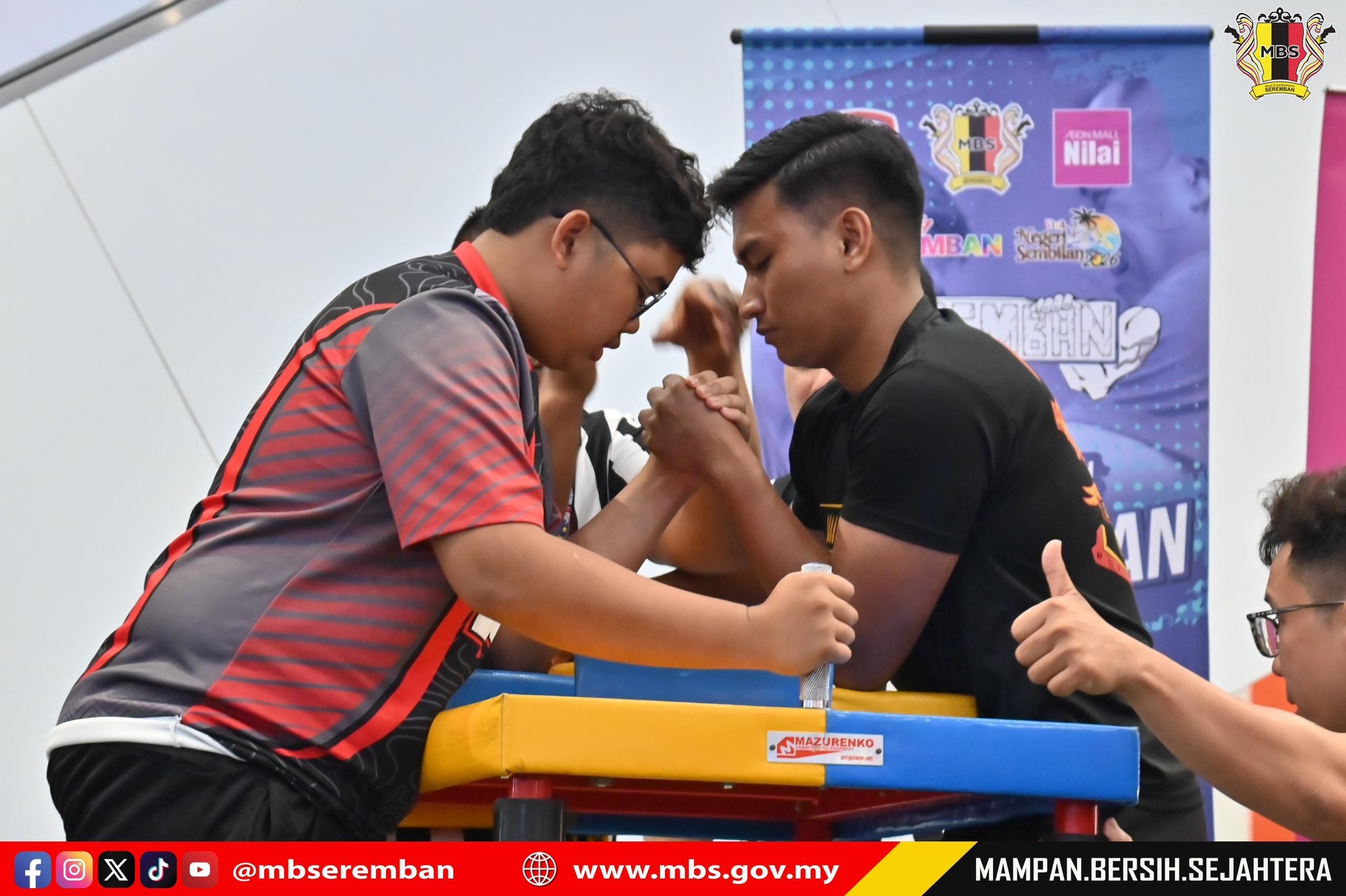 PERTANDINGAN GUSTI LENGAN TERBUKA JEMPUTAN ASEAN MAJLIS BANDARAYA SEREMBAN 2025