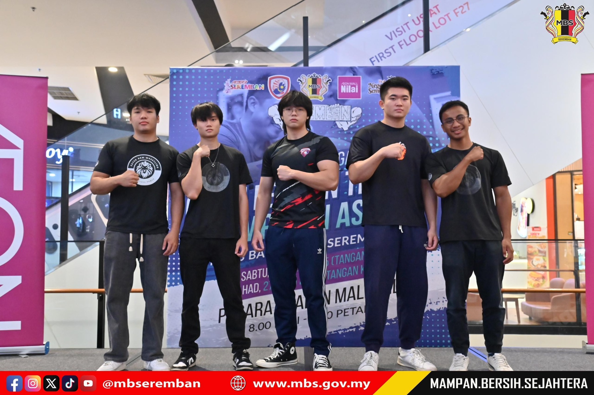 PERTANDINGAN GUSTI LENGAN TERBUKA JEMPUTAN ASEAN MAJLIS BANDARAYA SEREMBAN 2025