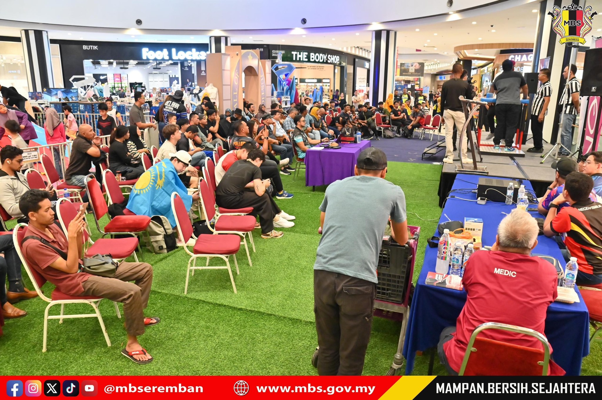 PERTANDINGAN GUSTI LENGAN TERBUKA JEMPUTAN ASEAN MAJLIS BANDARAYA SEREMBAN 2025