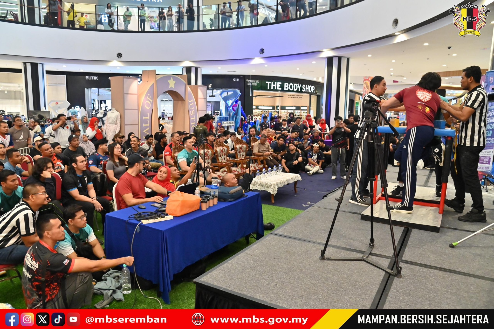 PERTANDINGAN GUSTI LENGAN TERBUKA JEMPUTAN ASEAN MAJLIS BANDARAYA SEREMBAN 2025