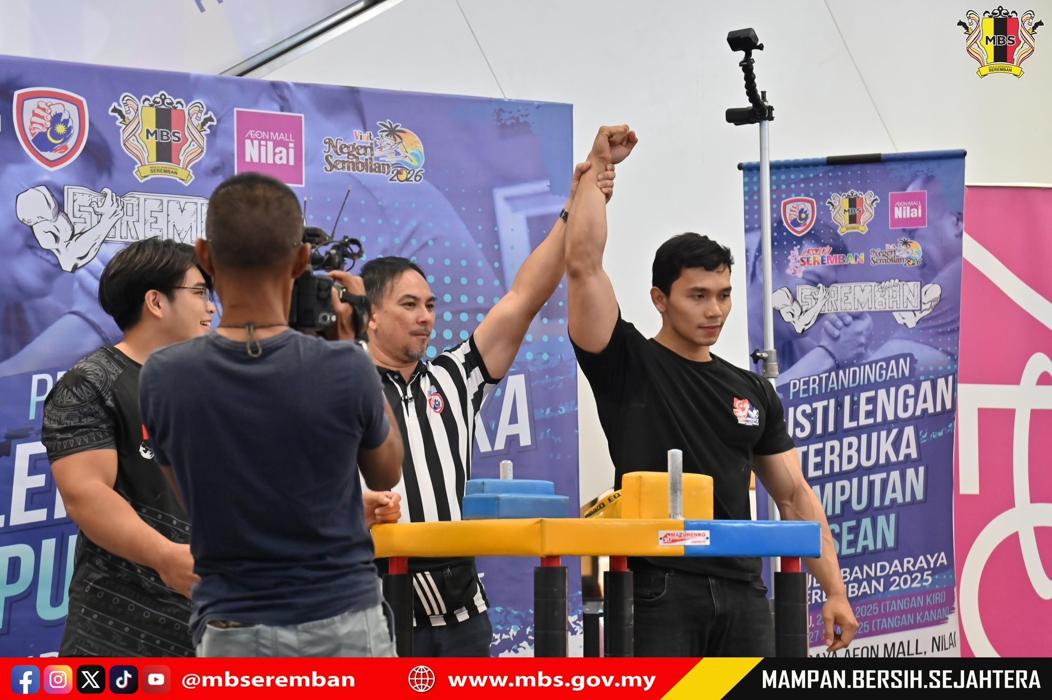 PERTANDINGAN GUSTI LENGAN TERBUKA JEMPUTAN ASEAN MAJLIS BANDARAYA SEREMBAN 2025