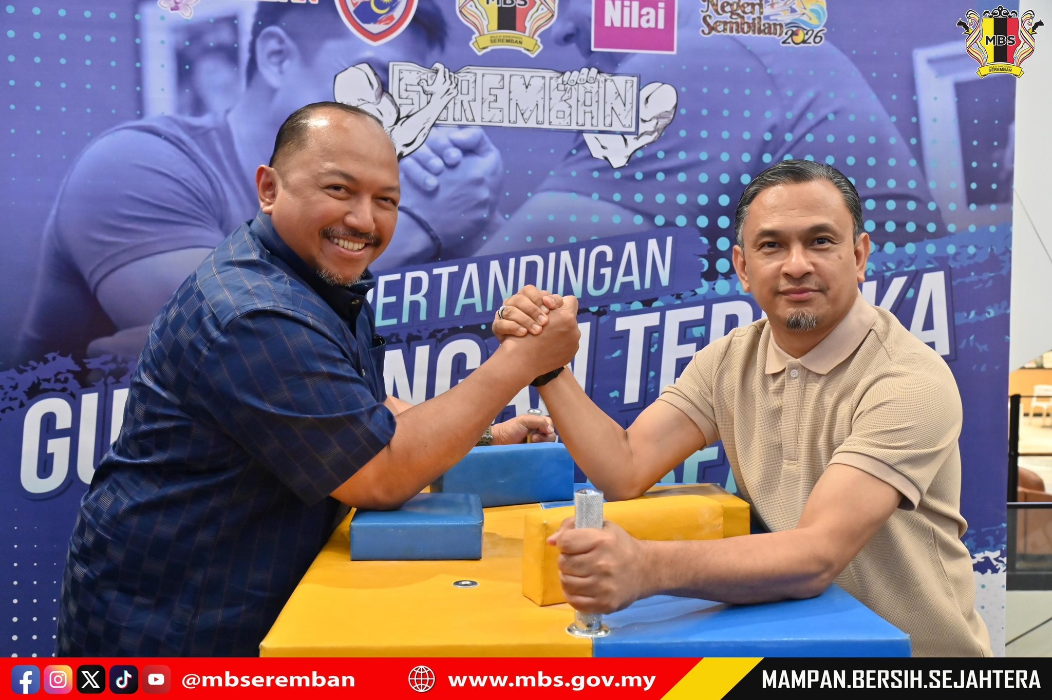 PERTANDINGAN GUSTI LENGAN TERBUKA JEMPUTAN ASEAN MAJLIS BANDARAYA SEREMBAN 2025