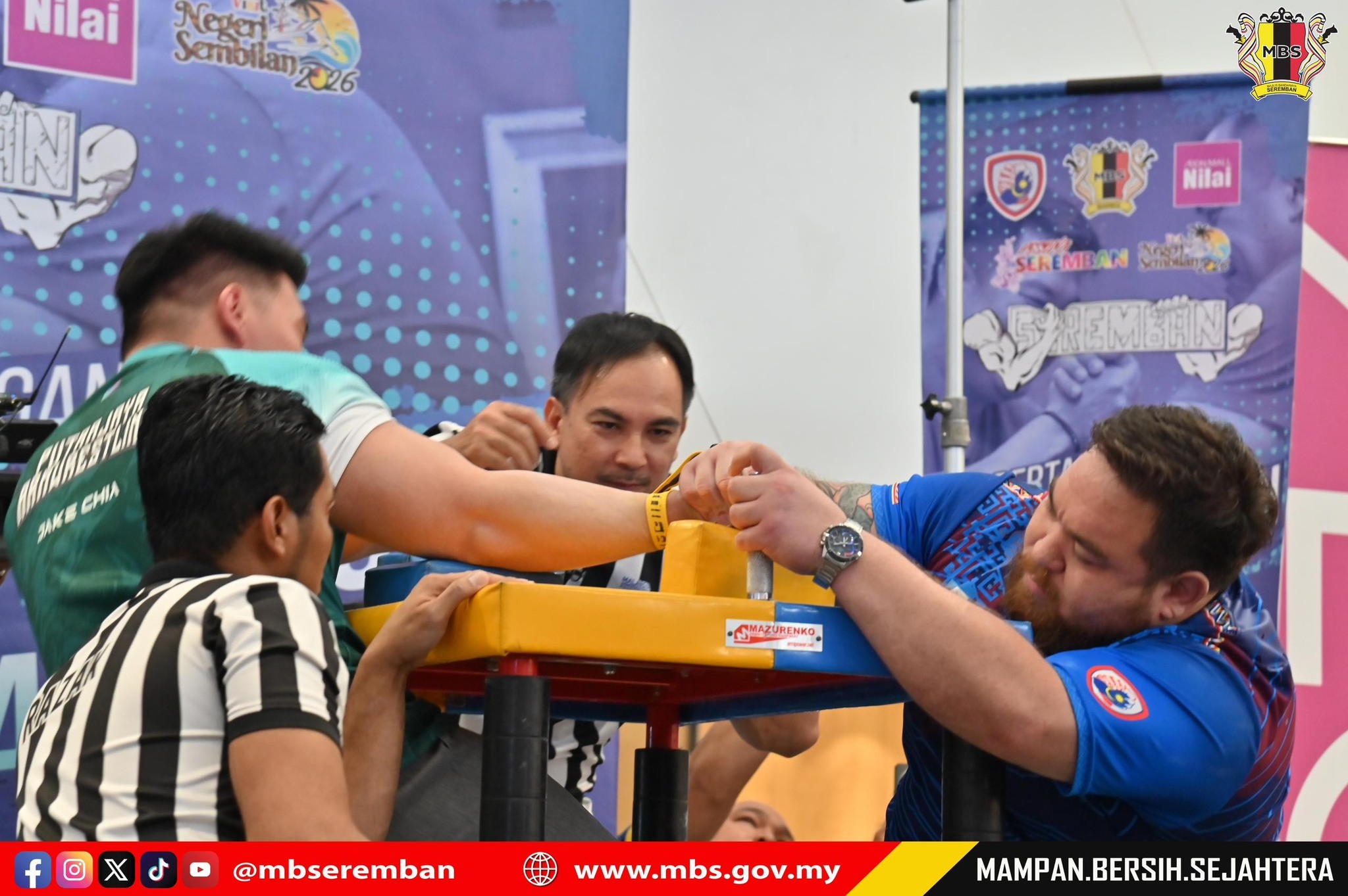 PERTANDINGAN GUSTI LENGAN TERBUKA JEMPUTAN ASEAN MAJLIS BANDARAYA SEREMBAN 2025