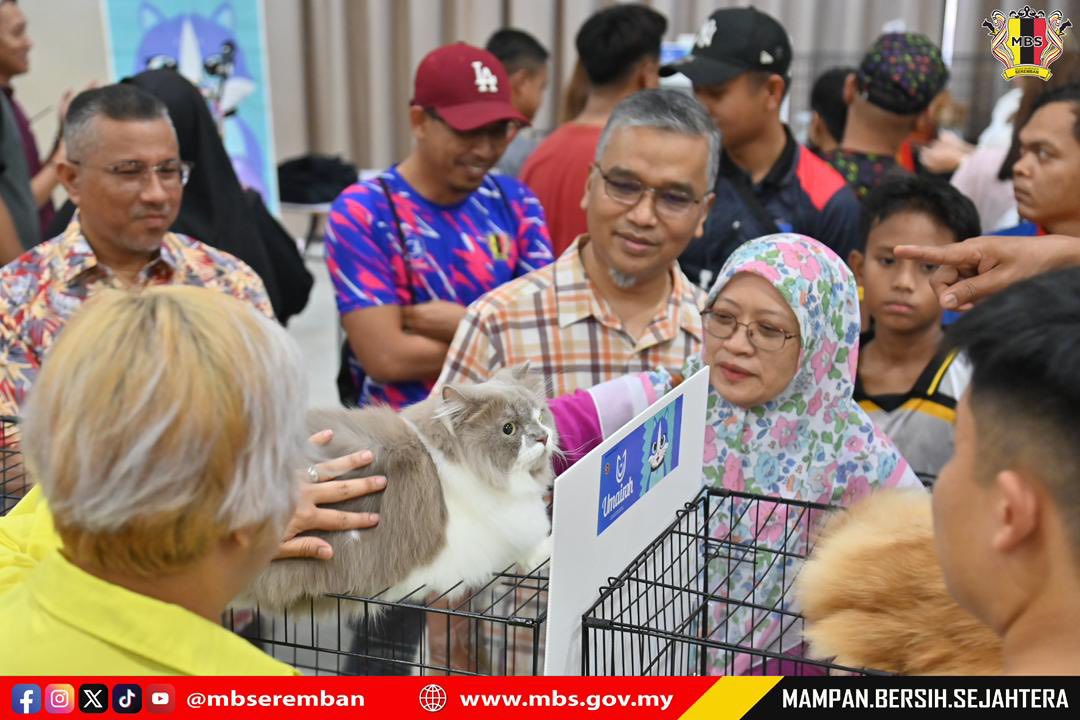 PERTANDINGAN & PERTUNJUKAN KUCING SEMPENA ULANG TAHUN KE-5 MAJLIS BANDARAYA SEREMBAN 2025