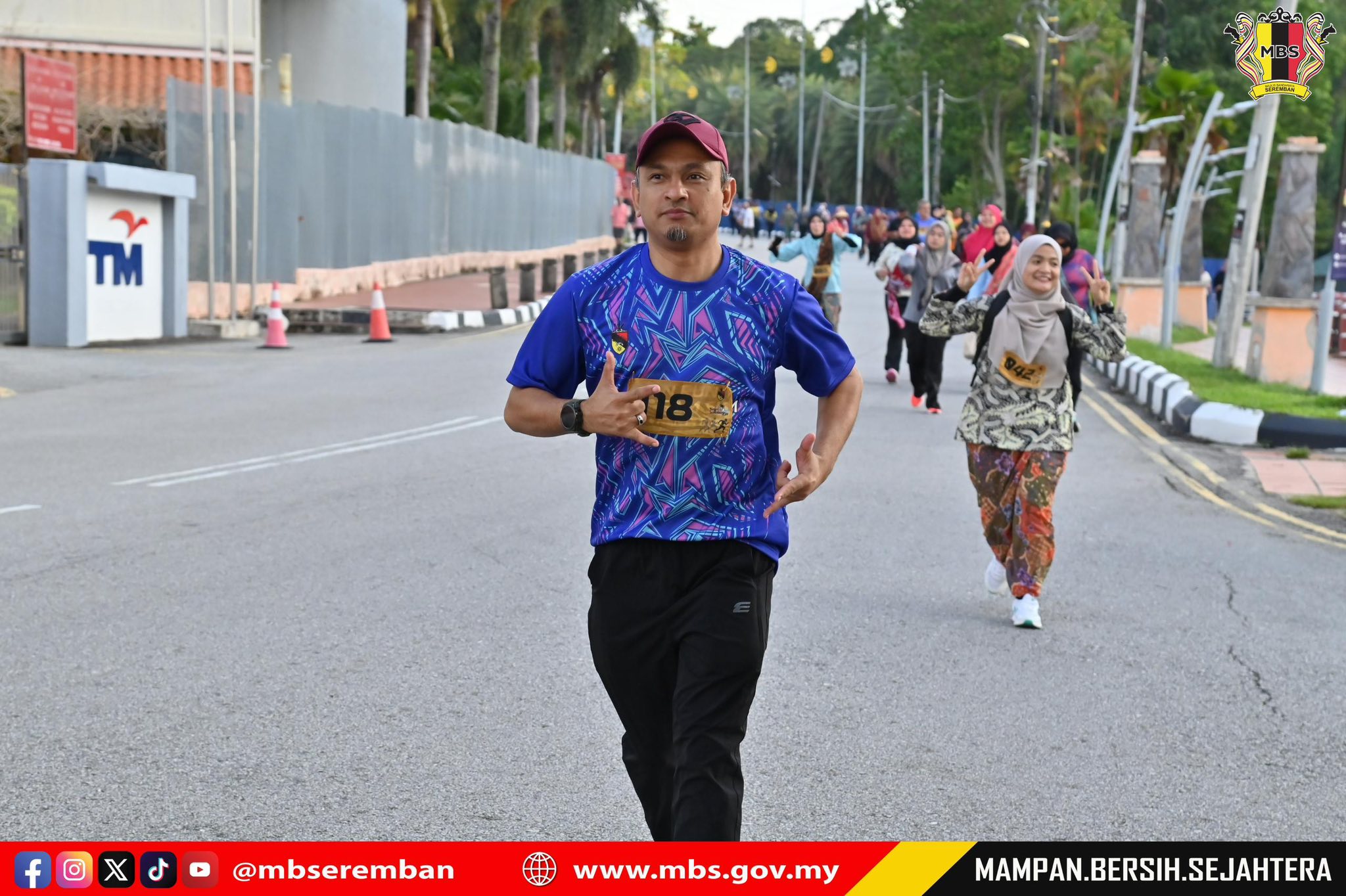 PROGRAM FUN RUN BERAGAM 5KM SEMPENA SAMBUTAN HARI INTEGRITI DAN HARI ANTIRASUAH ANTARABANGSA PERINGKAT KERAJAAN NEGERI SEMBILAN 2025