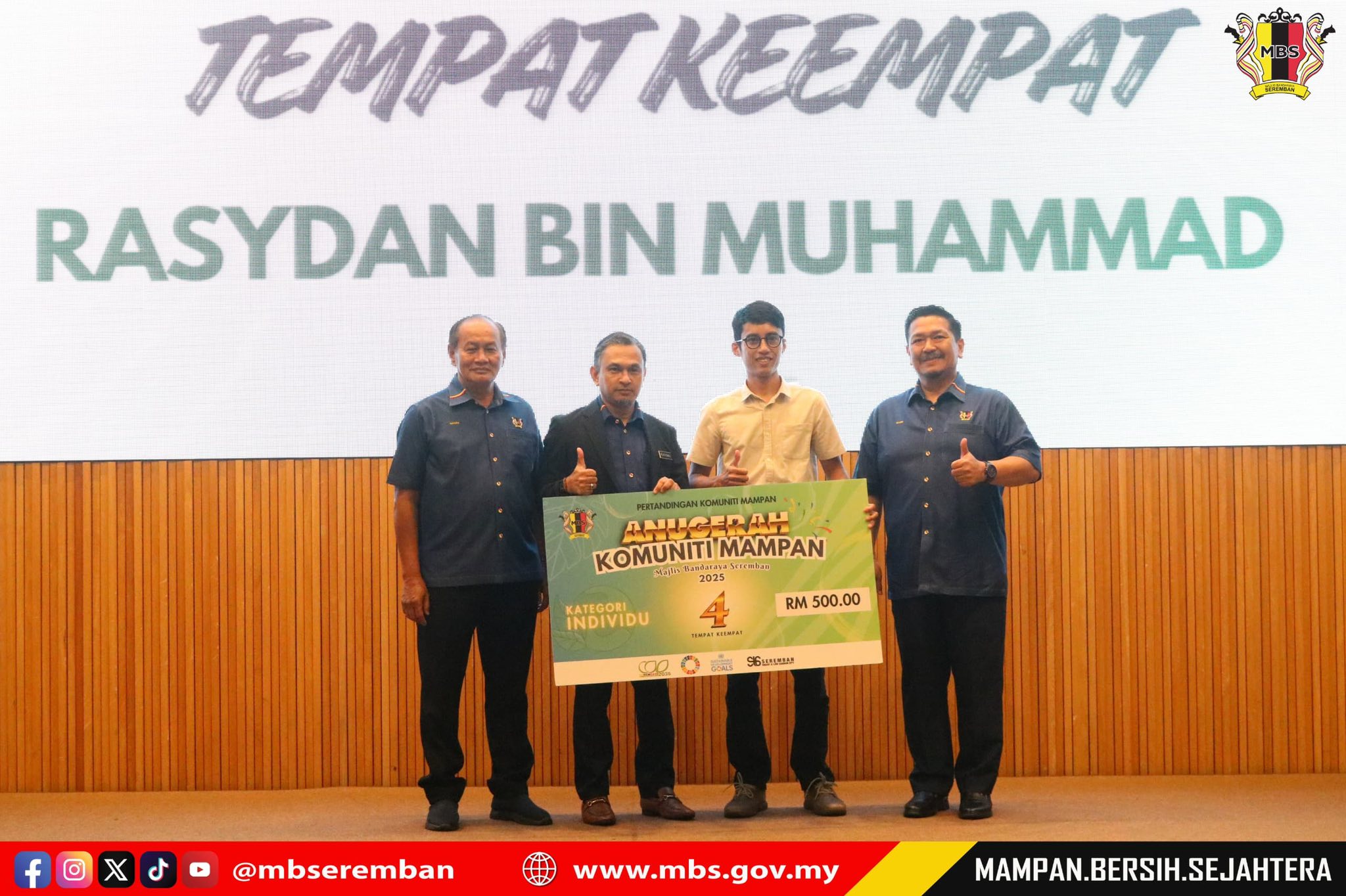 PROGRAM TOWNHALL SEMPENA HARI HABITAT SEDUNIA & HARI PERANCANG BANDAR SEDUNIA PERINGKAT MBS 2025