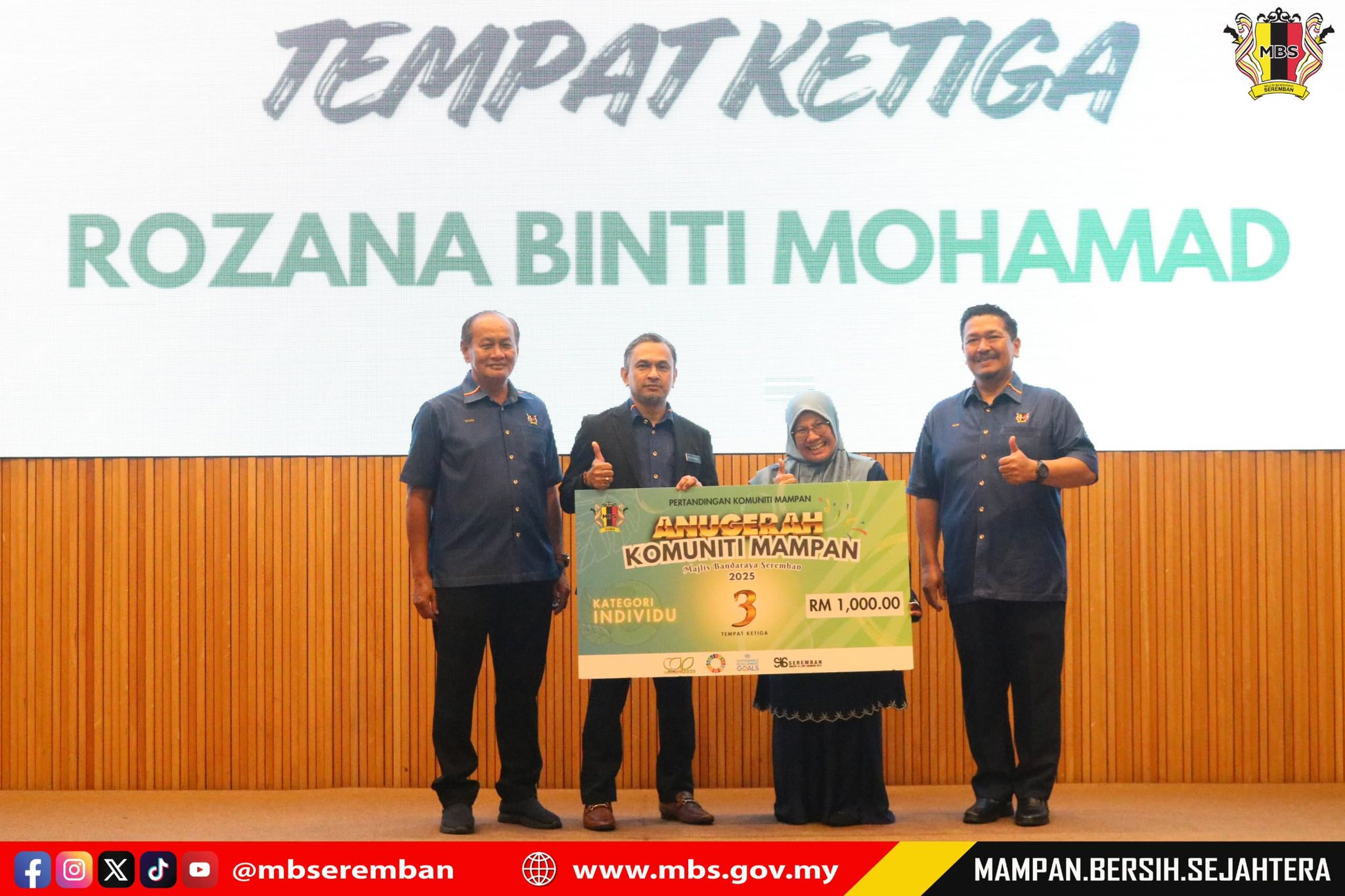 PROGRAM TOWNHALL SEMPENA HARI HABITAT SEDUNIA & HARI PERANCANG BANDAR SEDUNIA PERINGKAT MBS 2025