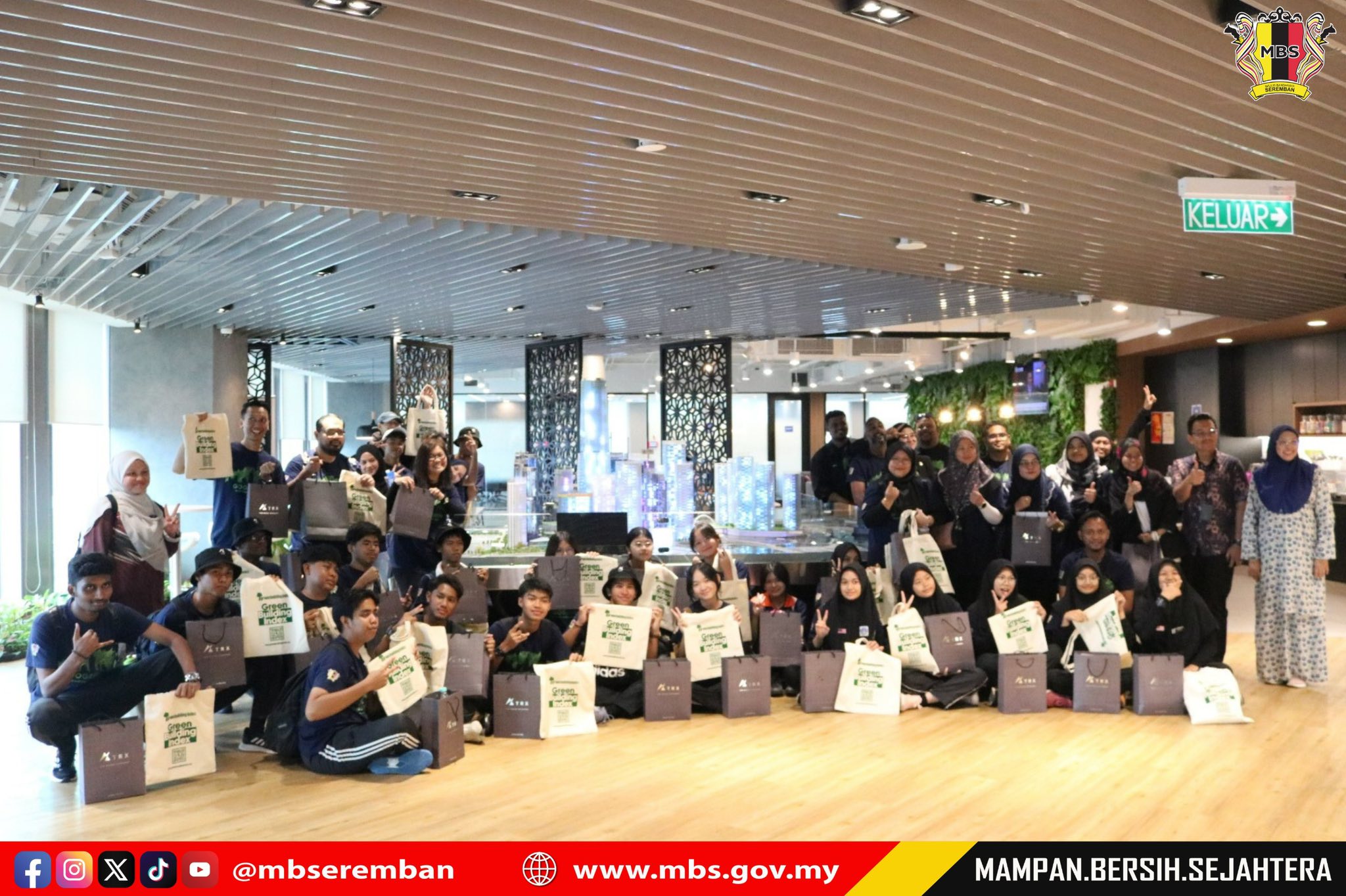 PROGRAM GOGREEN MBS ‘KENALI SENIBINA HIJAU’