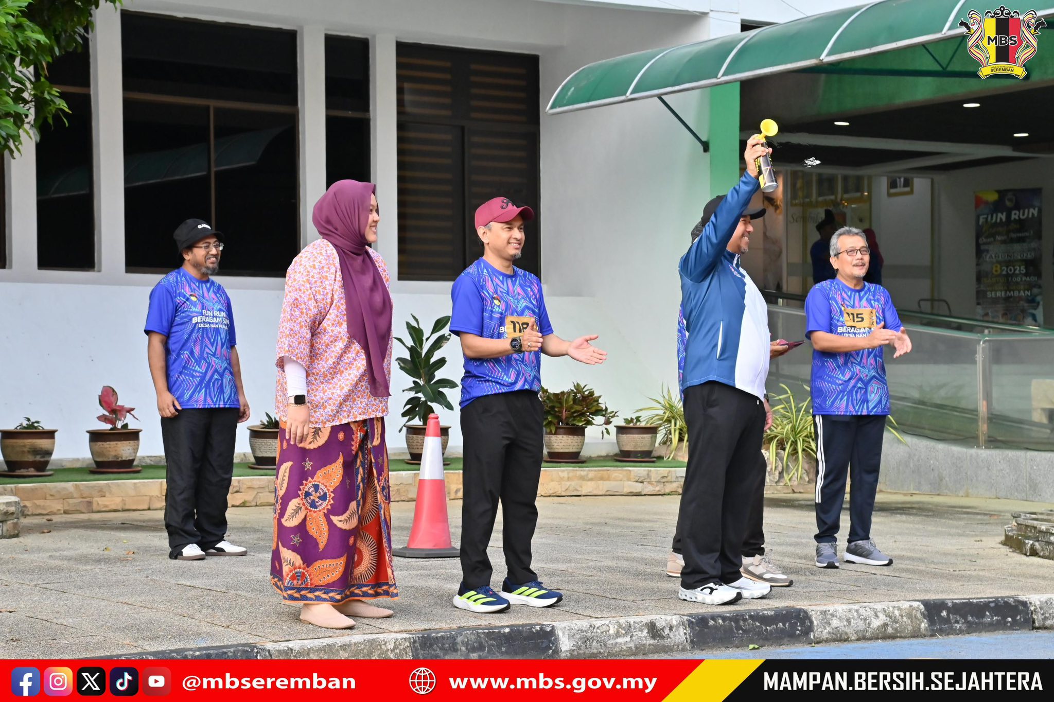 PROGRAM FUN RUN BERAGAM 5KM SEMPENA SAMBUTAN HARI INTEGRITI DAN HARI ANTIRASUAH ANTARABANGSA PERINGKAT KERAJAAN NEGERI SEMBILAN 2025