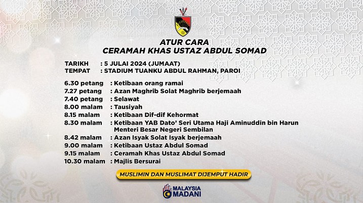 Program Khas Ceramah Ustad Abdul Somad