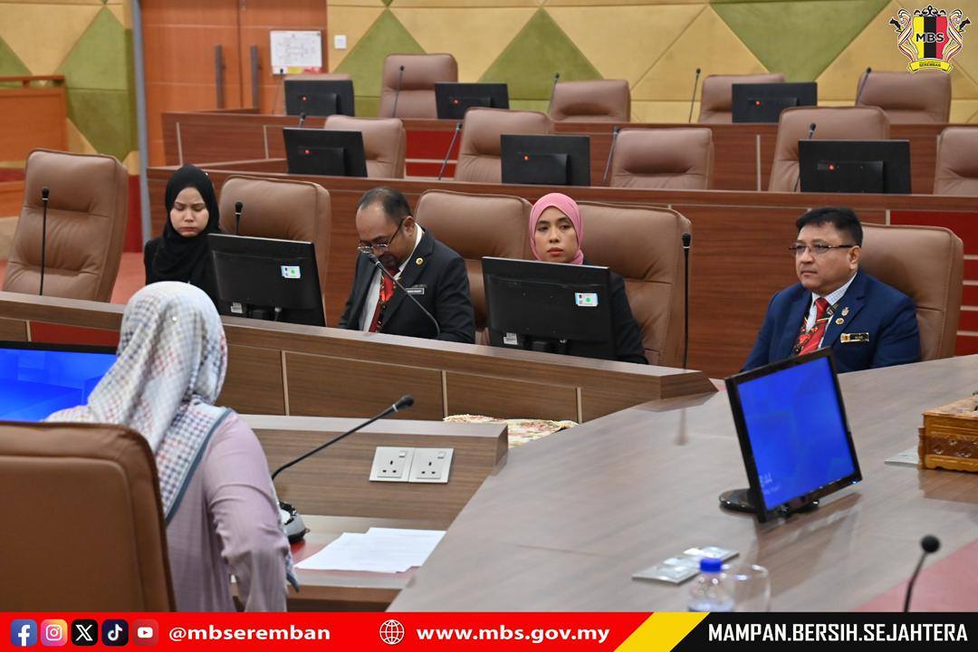 SESI PENYERAHAN SURAT KENAIKAN PANGKAT, PEMANGKUAN DAN KENAIKAN PANGKAT SECARA TIME-BASED (TBK1), MAJLIS BANDARAYA SEREMBAN