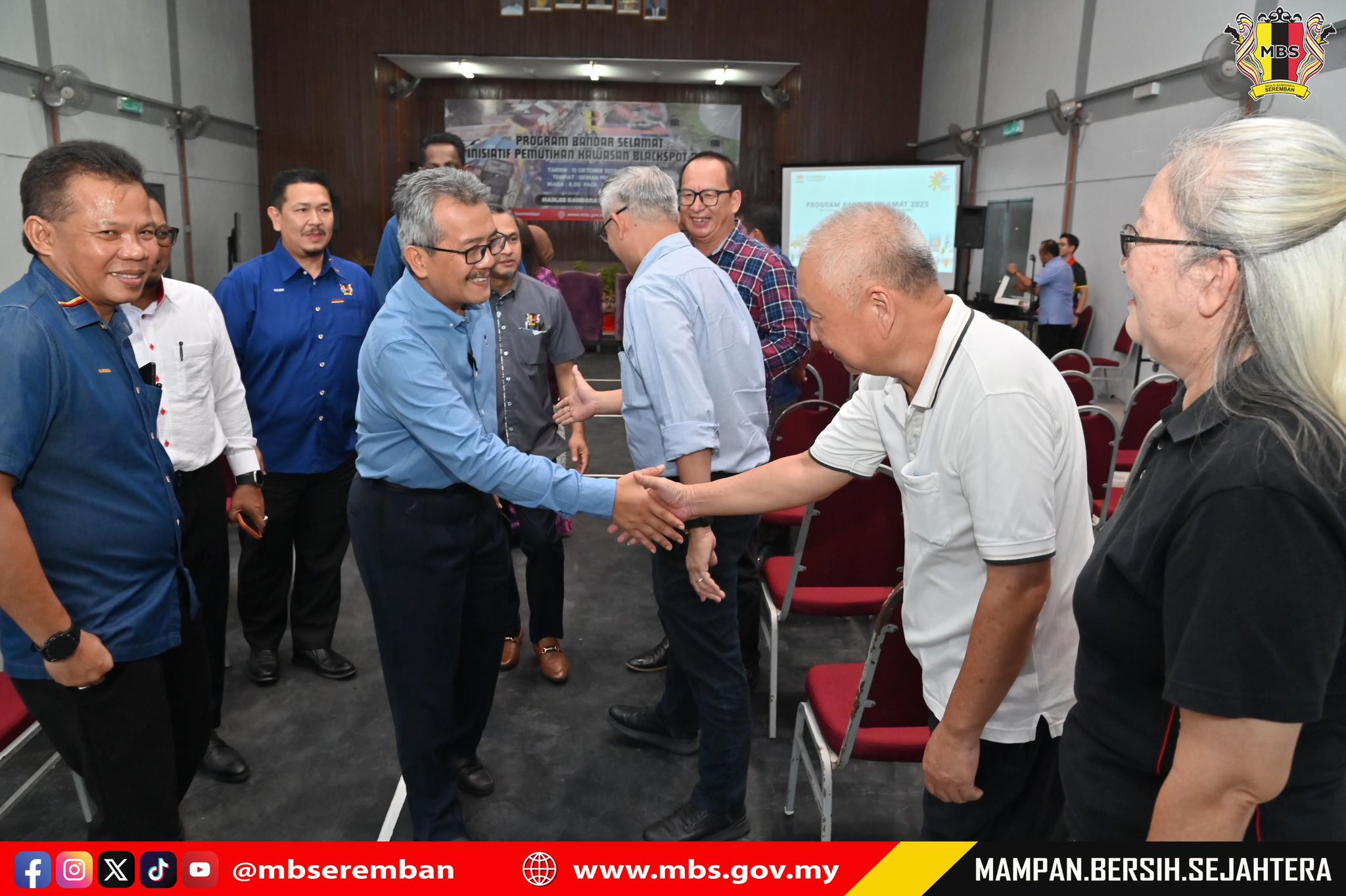 TOWNHALL PROGRAM BANDAR SELAMAT-INISIATIF PEMUTIHAN KAWASAN BLACKSPOT 2025 BERSAMA KOMUNITI SETEMPAT