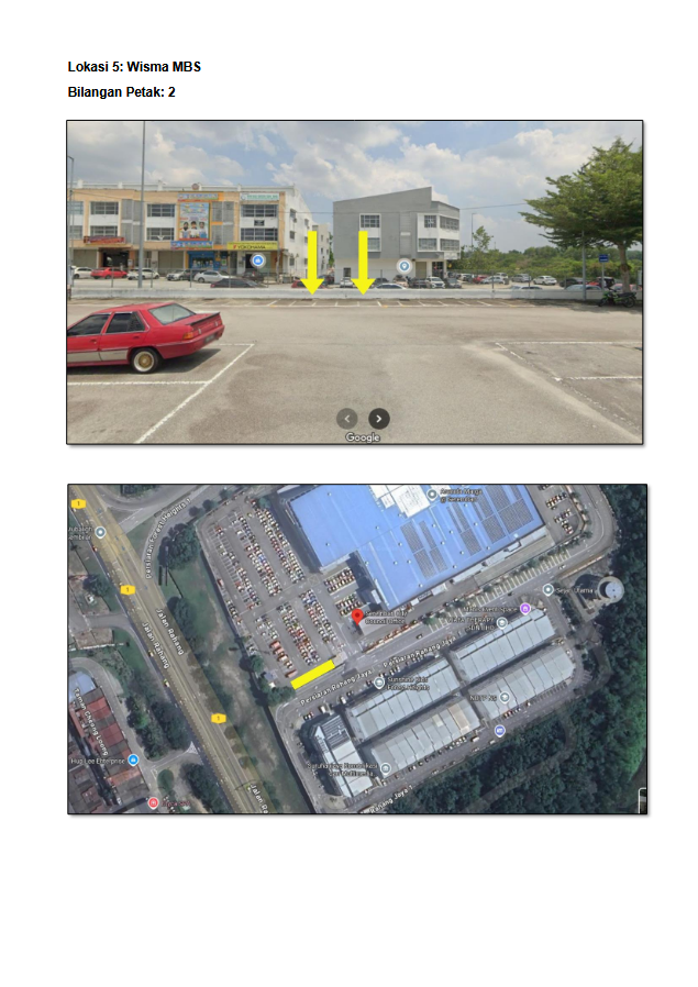 LOKASI TAPAK PENJAJA BUAH BERMUSIM 