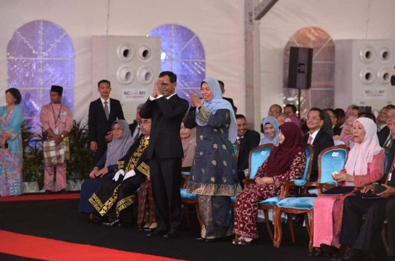 YB Puan Hajah Zuraida Kamaruddin Menteri KPKT telah menyerahkan Watikah Pengisytiharan Majlis Bandaraya Seremban kepada Yang Dipertuan Besar Negeri Sembilan, Tuanku Muhriz Tuanku Munawir