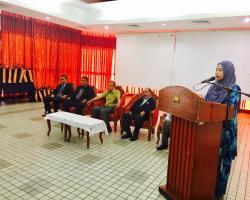 Majlis Penyerahan Pakaian dan Bendera kepada Kontinjen MPS bagi Sukan PBTNS 2017