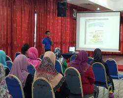 Kursus kesihatan Wanita Siri 1 anjuran Kelab Sukan MPS di bilik pameran MPS pada 682018