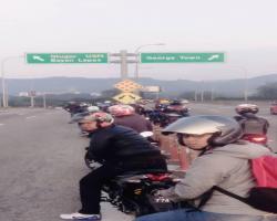 Program konvoi beramai-ramai ke Pulau Pinang dirasmikan oleh Y. Bhg. Dato' Hj Zazali Bin Salehudin, Yang Dipertua MPS di Dewan Besar, MPS