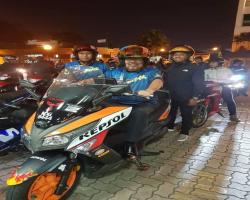 Program konvoi beramai-ramai ke Pulau Pinang dirasmikan oleh Y. Bhg. Dato' Hj Zazali Bin Salehudin, Yang Dipertua MPS di Dewan Besar, MPS