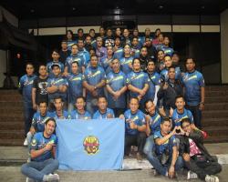 Program konvoi beramai-ramai ke Pulau Pinang dirasmikan oleh Y. Bhg. Dato' Hj Zazali Bin Salehudin, Yang Dipertua MPS di Dewan Besar, MPS