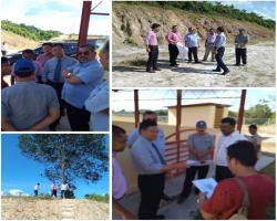 YBhg Datuk Bandar membuat pemeriksaan terhadap Pembinaan Struktur Tidak Sah berhampiran Taman Bukit Senawang Perdana.