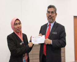 Penyampaian surat lantikan Ketua Jabatan & Ketua Unit Majlis Bandaraya Seremban