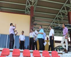 YBhg. Dato’ Haji Zazali bin Salehudin Datuk Bandar Majlis Bandaraya Seremban telah mengadakan Sesi Lawatan Turun Padang ke Stadium Hoki, Seremban 2