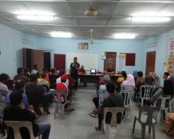 Sesi Penerangan & Taklimat Akta Pengurusan Strata 2013 (Akta 757) kepada pemilik serta penduduk Rumah Pangsa Kos Rendah Taman Andalas, Mantin.