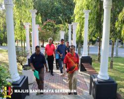 LAWATAN TURUN PADANG DATUK BANDAR MAJLIS BANDARAYA SEREMBAN