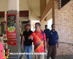LAWATAN TURUN PADANG DATUK BANDAR MAJLIS BANDARAYA SEREMBAN