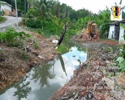 KERJA-KERJA MELEBARKAN LONGKANG TANAH