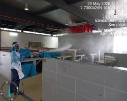 PEMBERSIHAN DAN DISINFEKSI KAWALAN NOVEL CORONAVIRUS COVID -19