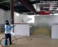 PEMBERSIHAN DAN DISINFEKSI KAWALAN NOVEL CORONAVIRUS COVID -19