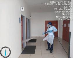 DISINFEKSI KAWALAN NOVEL CORONAVIRUS COVID -19