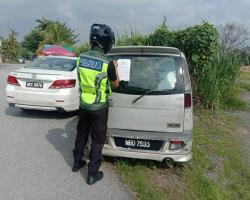 TINDAKAN PEMERIKSAAN HALANGAN KENDERAAN TERBIAR
