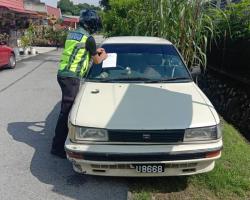 TINDAKAN PEMERIKSAAN HALANGAN KENDERAAN TERBIAR