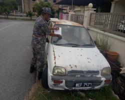 PEMERIKSAAN ADUAN BERKAITAN (HALANGAN KENDERAAN TERBIAR)