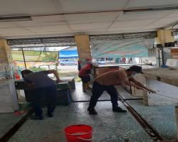 KERJA-KERJA PEMBERSIHAN PASAR-PASAR AWAM
