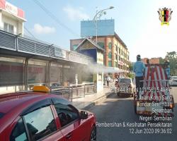 DISINFEKSI KAWALAN NOVEL CORONAVIRUS COVID -19