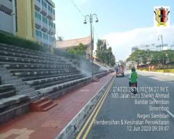 DISINFEKSI KAWALAN NOVEL CORONAVIRUS COVID -19