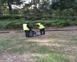 KERJA - KERJA PEMBERSIHAN JALAN JKR