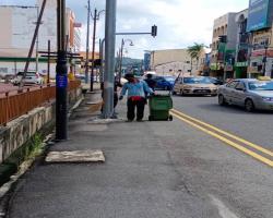 KERJA - KERJA PEMBERSIHAN JALAN JKR